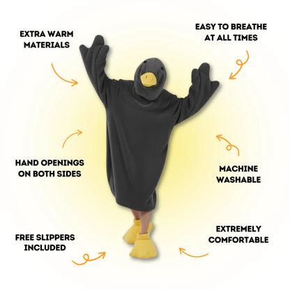 QuackMates™ – Viral Duck Pajama Hoodie