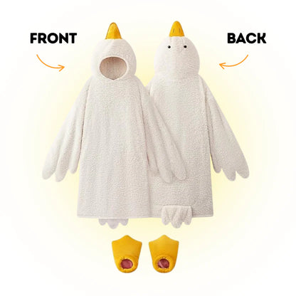 QuackMates™ – Viral Duck Pajama Hoodie